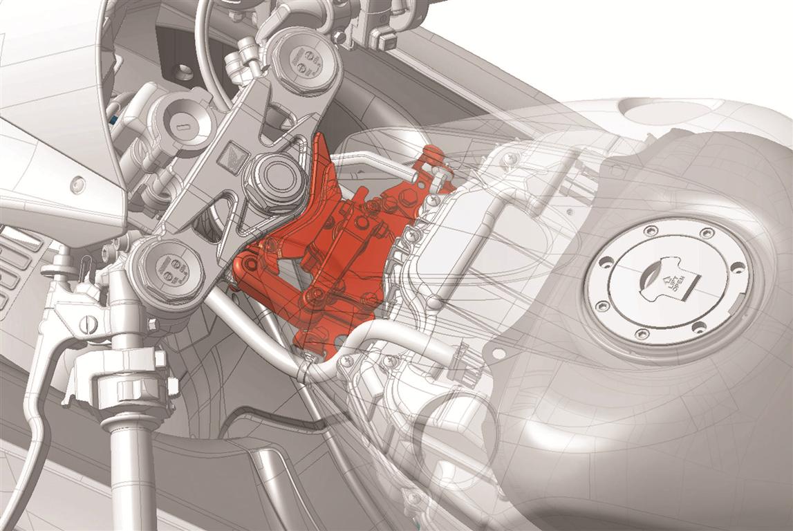 Honda electronic steering damper hesd system #7