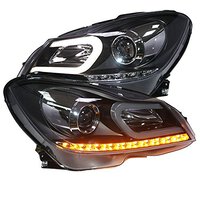 Mercedes C-Clacc W204 11-13 Projector H-L DRL Led (Motor)Black Taiwan Rm1850.jpg