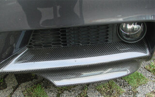 BMW E90 M tech bumper CF splitter.jpg